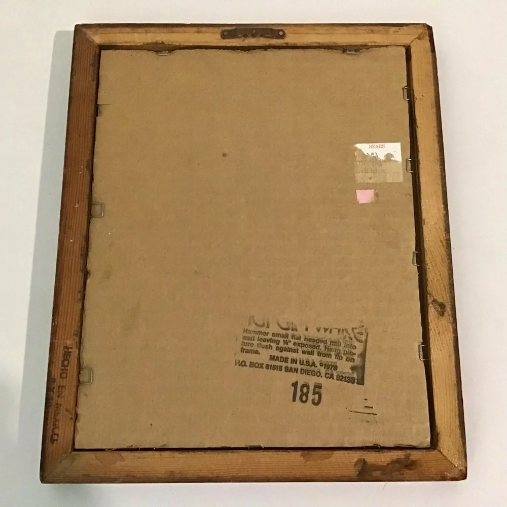 Norman Rockwell vintage framed